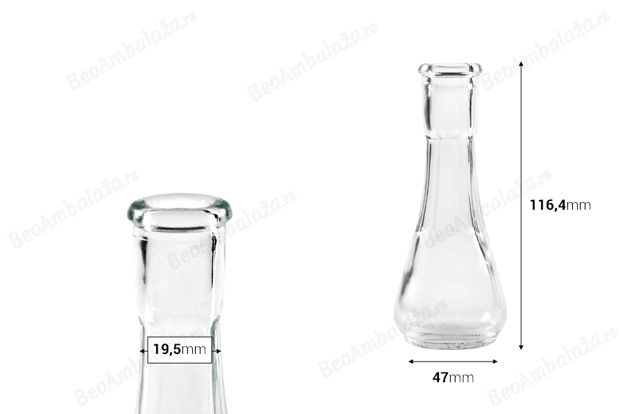 Stakleni čokanj 50mL-dimenzije_slike