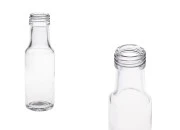 Providna staklena flašica 100 mL Dorica sa grlom PP 31,5 - 62 kom Providna staklena flašica 100 mL Dorica sa grlom PP 31,5 - 62 kom-slika_proizvoda