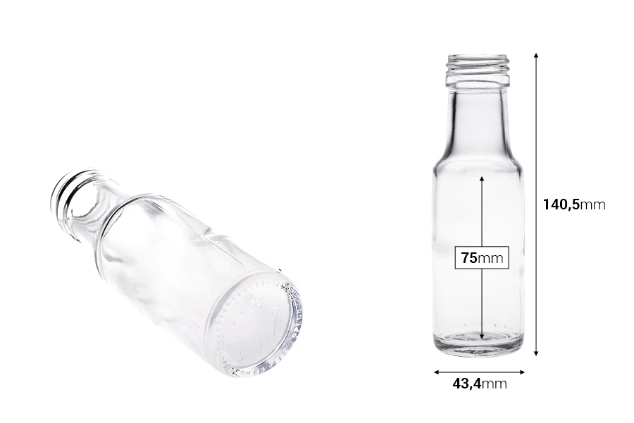 Providna staklena flašica 100 mL Dorica sa grlom PP 31,5 - 62 kom Providna staklena flašica 100 mL Dorica sa grlom PP 31,5 - 62 kom-dimenzije_slike