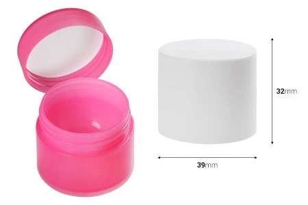 Plastična kutijica 10mL sa duplim dnom i zatvaračem sa unutrašnjom zaptivkom - 12 kom-2