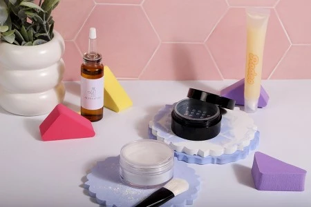 Akrilna kutijica 30mL sa rešetkicom za puder - 12 kom-3