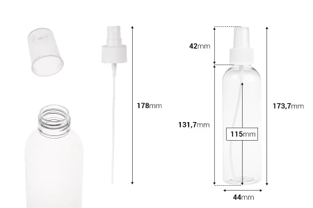 PET flaša 180 ml sa sprejom za manje masne supstance u pakovanjima od 12 komada-2