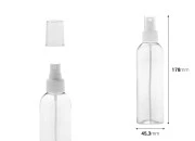 Providna PET flašica 200mL za lagane masne supstance sa sprejom i zatvaračem - 12 kom Providna PET flašica 200mL za lagane masne supstance sa sprejom i zatvaračem - 12 kom