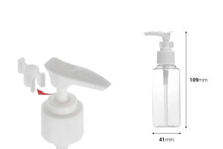 Plastična PET Flašica 100mL sa pumpicom - 12 kom-2