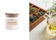 Earl Grey & Bergamot - Aromatična sveća od sojinog voska sa drvenim fitiljem (110gr)-slika_proizvoda