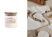 Baby Kiss - Aromatična sveća od sojinog voska sa drvenim fitiljem (110gr)-slika_proizvoda