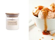 Caramelized Vanilla - Aromatična sveća od sojinog voska sa drvenim fitiljem (110gr)-slika_proizvoda