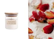 Sour Strawberry - Aromatična sveća od sojinog voska sa pamučnim fitiljem (110gr)-slika_proizvoda