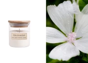 White Woody Musk - Aromatična sveća od sojinog voska sa pamučnim fitiljem (110gr)-slika_proizvoda