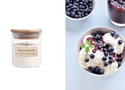 Blueberry & Vanilla - Aromatična sveća od sojinog voska sa pamučnim fitiljem (110gr)-slika_proizvoda