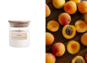 Apricot - Aromatična sveća od sojinog voska sa pamučnim fitiljem (110gr)-slika_proizvoda