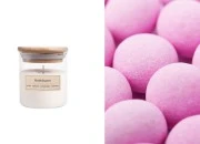 Bubblegum - Aromatična sveća od sojinog voska sa pamučnim fitiljem (110gr)-slika_proizvoda