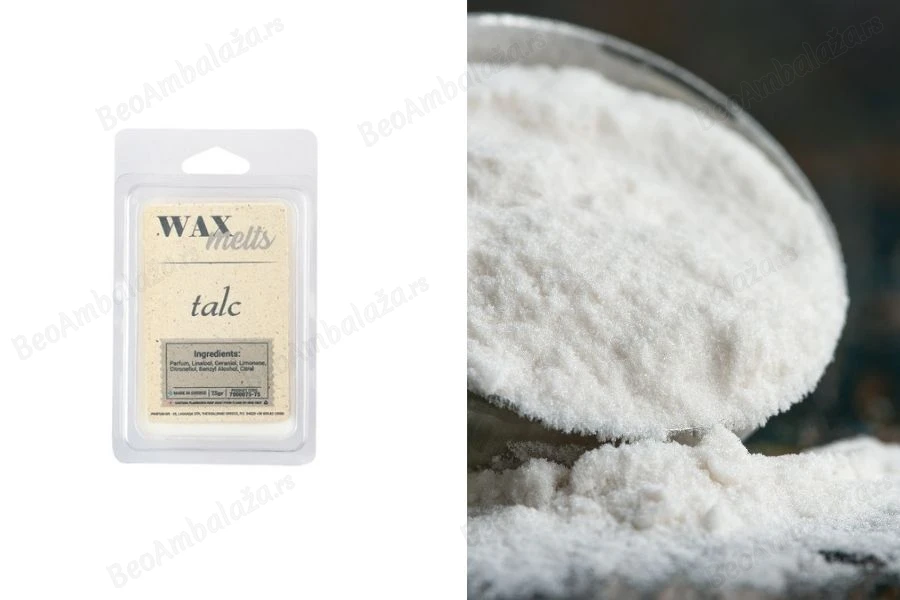 Melts vosak Talc (75g) - mirišljavi vosak za topljenje-slika_proizvoda
