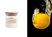Citrus Splash - Aromatična sveća od sojinog voska sa pamučnim fitiljem (110gr)-slika_proizvoda