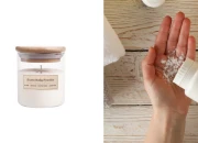 Extra Baby Powder - Aromatična sveća od sojinog voska sa pamučnim fitiljem (110gr)-slika_proizvoda