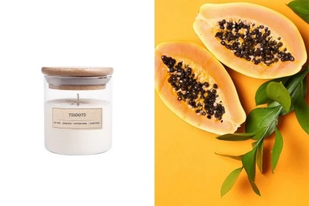 Sweet life - Aromatična sveća od sojinog voska sa pamučnim fitiljem (110gr)-slika_proizvoda