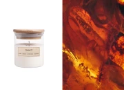 Amber Guilt - Aromatična sveća od sojinog voska sa pamučnim fitiljem (110gr)-slika_proizvoda