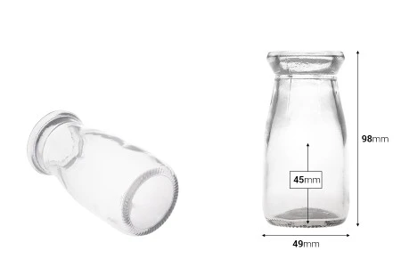 Staklena flašica 95mL sa zatvaračem, 86/19-2