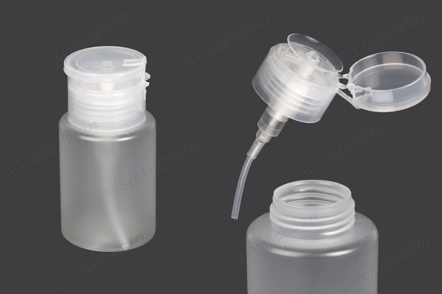 Plastična bočica 100 mL sa pumper dozatorom za aceton - 12 kom-slika_proizvoda