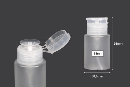 Plastična bočica 100 mL sa pumper dozatorom za aceton - 12 kom-2