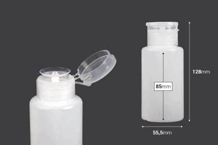 Plastična bočica 200 mL sa pumper dozatorom za aceton - 12 kom-2