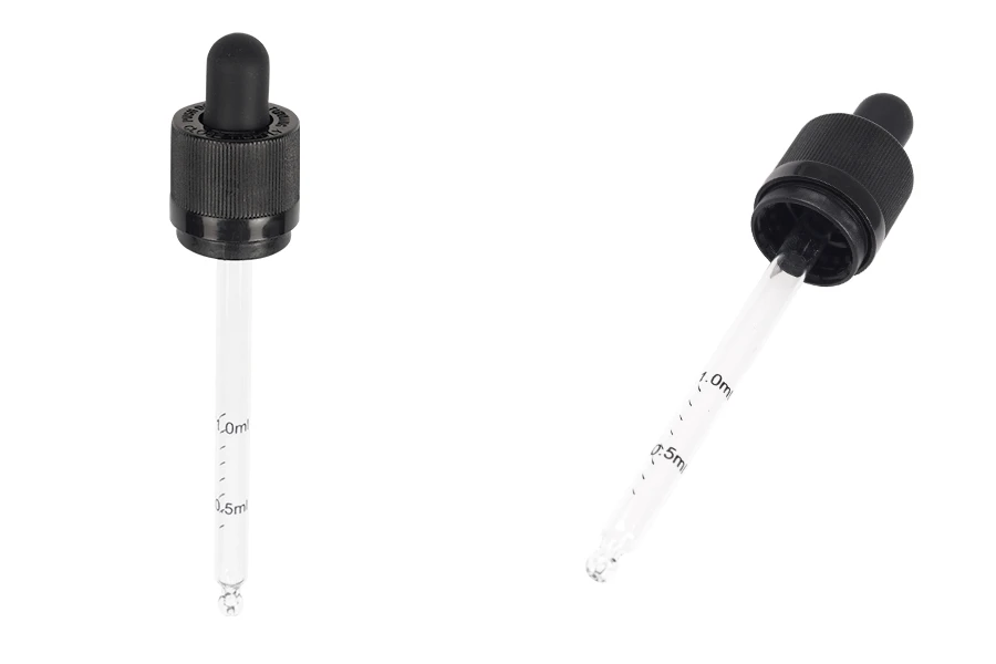 Pipeta od 100mL sa crnim CRC navojnim prstenom, oznakama za zapreminu i MAT crnom gumicom - pojedinačno pakovanje Pipeta od 100mL sa crnim CRC navojnim prstenom, oznakama za zapreminu i MAT crnom gumicom - pojedinačno pakovanje