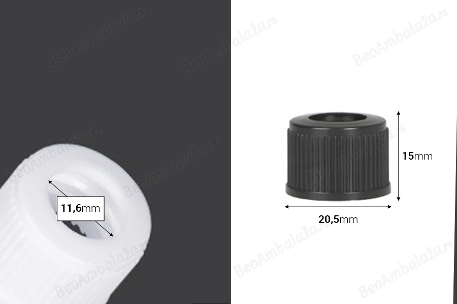Plastični prsten PP18 za pipete od 5 do 100mL-dimenzije_slike