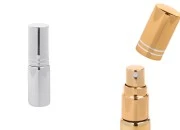 Stakleni tester za parfeme 5mL, sa sprejom i sa aluminijumskom oblogom u zlatnoj ili srebrnoj boji - 6 kom Stakleni tester za parfeme 5mL, sa sprejom i sa aluminijumskom oblogom u zlatnoj ili srebrnoj boji - 6 kom-slika_proizvoda