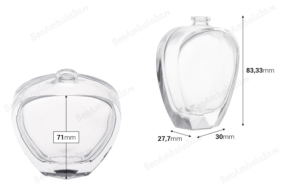 Staklena providna bočica 50mL za parfeme sa Crimp zatvaranjem 15mm-dimenzije_slike