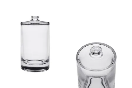 Cilindrična staklena flašica za parfem 100mL sa sigurnosnim Crimp zatvaranjem 15 mm-1