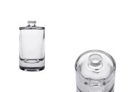 Cilindrična staklena flašica za parfem 50mL sa sigurnosnim Crimp zatvaranjem 15 mm