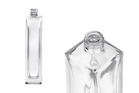Četvrtasta staklena bočica za parfem 100mL, 18/415-1