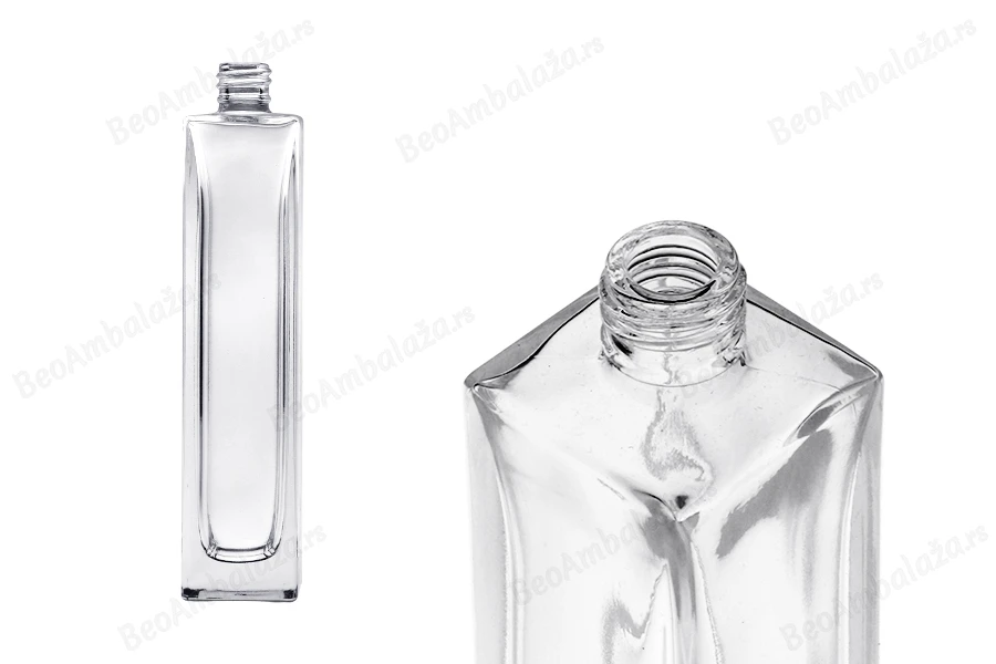 Četvrtasta staklena bočica za parfem 100mL, 18/415-slika_proizvoda