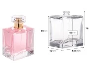 Staklena flašica za parfem od 100mL sa Crimp grlom od 15 mm Staklena flašica za parfem od 100mL sa Crimp grlom od 15 mm