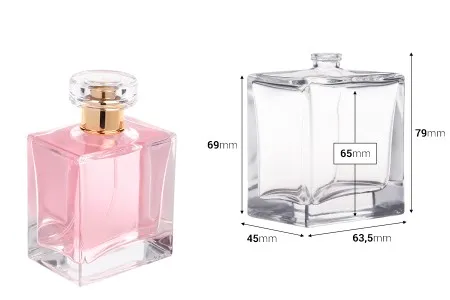 Staklena flašica za parfem od 100mL sa Crimp grlom od 15 mm-2