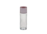Staklena flašica za losion 100mL, sa roze aluminijumskim zatvaračem Staklena flašica za losion 100mL, sa roze aluminijumskim zatvaračem