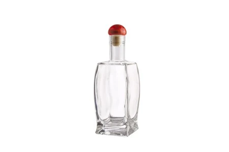 Lepa staklena četvrtasta flaša 500mL, F19-12