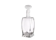 Lepa staklena četvrtasta flaša 500mL, F19 Lepa staklena četvrtasta flaša 500mL, F19