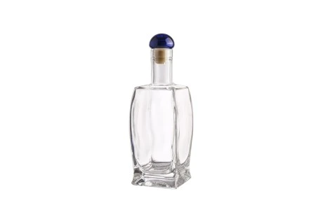 Lepa staklena četvrtasta flaša 500mL, F19-10