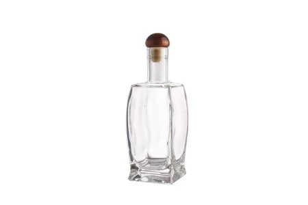 Lepa staklena četvrtasta flaša 500mL, F19-4