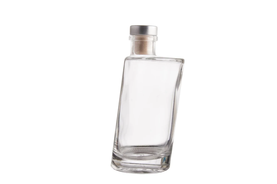 Staklena pljosnata flaša 500mL Staklena pljosnata flaša 500mL