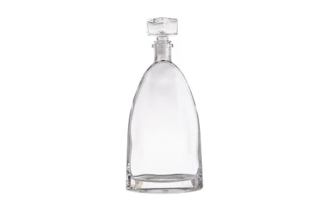 Staklena pljosnata flaša 500mL-10