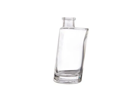 Nagnuta staklena flaša 200mL-1