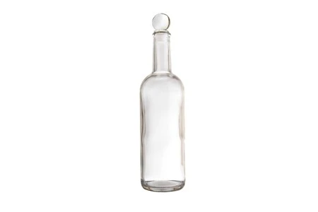 Staklena providna flaša 200mL-2