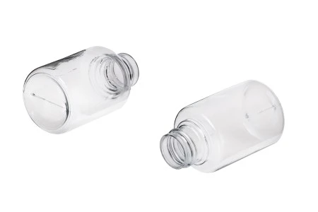 Plastična providna PET flašica 65mL, sa grlom PP 24-4