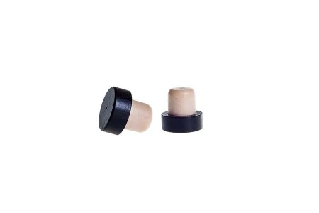 Čep od sintetičke plute f26,5 mm sa crnim drvenim vrhom-1