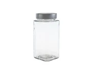 Staklena kockasta tegla 580mL (za T.O. Deep zatvarač) - bez zatvarača-