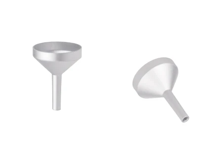 Aluminijumski levak u MAT srebrnoj boji sa prečnikom 25 mm, donji deo 4mm-slika_proizvoda
