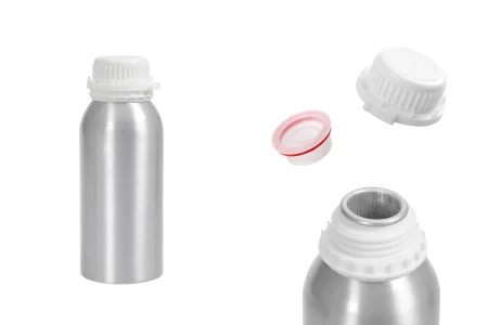 Aluminijumska boca 500mL, sa plastičnim čepom i navojnim zatvaračem-slika_proizvoda