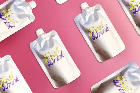 Aluminijumska DoyPack vrećica za tečnost od 500ml sa belim zatvaračem – 50 kom-grupa_slika